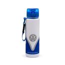 Volkswagen VW T1 Camper Bus Blau Pop Top 600ml Bruchsichere Wasserflasche