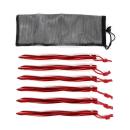 BasicNature Zelthering 'Y-Stake Spiral' 5 Stück inkl. Tasche